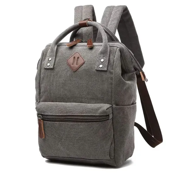 Shell Shaped European and American Trendy Women Handbag Travel Canvas Laptop Student Backpack Mommy Rucksack 