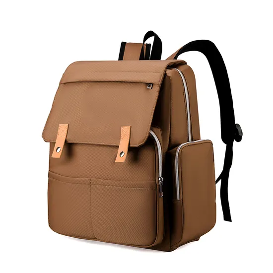 Functional Custom Mommy Waterproof Baby Diaper Bag Backpack 